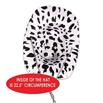 Fun Beistle Cow Print Cowboy Hat for Every Occasion