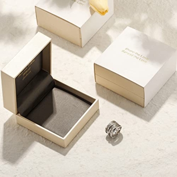 CIUNOFOR 13.7MM Cross Ring Enhancers for Women