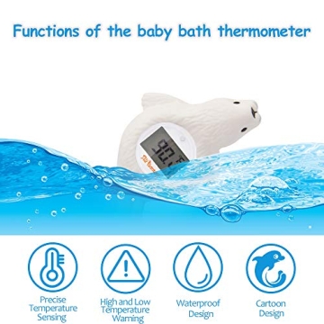 Doli Yearning Baby Bath Thermometer - Safe & Accurate