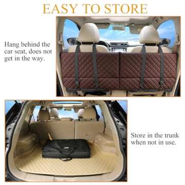 Double-Sided Car Mattress for Travel and Camping Comfort