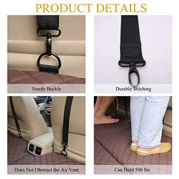 Double-Sided Car Mattress for Travel and Camping Comfort