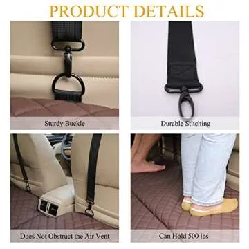 Double-Sided Car Mattress for Travel and Camping Comfort