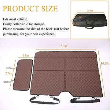 Double-Sided Car Mattress for Travel and Camping Comfort