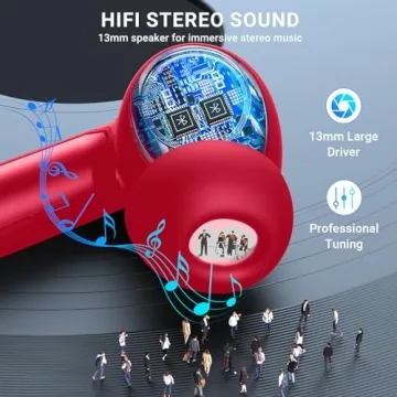 2024 Wireless Audio Earbuds with HiFi Stereo and 42H Playtime