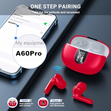 2024 Wireless Audio Earbuds with HiFi Stereo and 42H Playtime