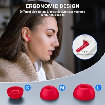 2024 Wireless Audio Earbuds with HiFi Stereo and 42H Playtime