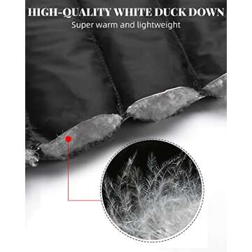 Venustas Women's Heated Vest with 90% Down and Removeable Hood, Lightweight Electric Down Vest with Battery Included