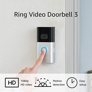 Ring Video Doorbell 3 with Enhanced Features
