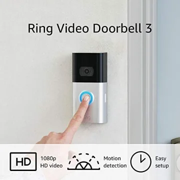 Ring Video Doorbell 3 with Enhanced Features
