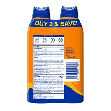 Banana Boat Sport Ultra SPF 50 Sunscreen Spray Twin Pack