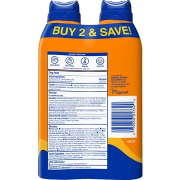 Banana Boat Sport Ultra SPF 50 Sunscreen Spray Twin Pack