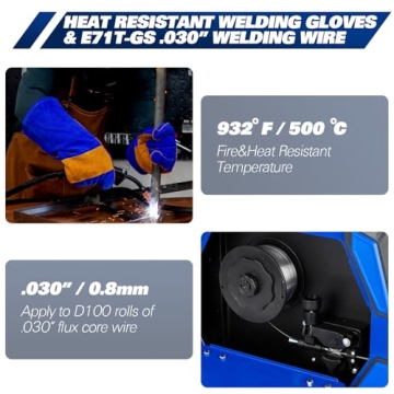 BILT HARD 110V 135A MIG Welder with Accessories