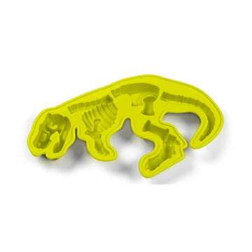 Silicone Dinosaur Bones Chocolate Molds - Triceratops and T-Rex - Instructions Included