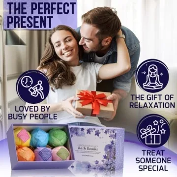 Bath Bombs Gift Set for Luxurious Spa Experience