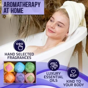 Bath Bombs Gift Set for Luxurious Spa Experience
