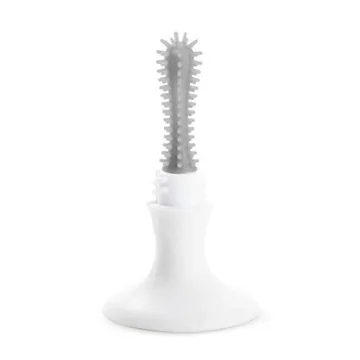 Munchkin Bristle Bottle Brush with Suction Cup Base