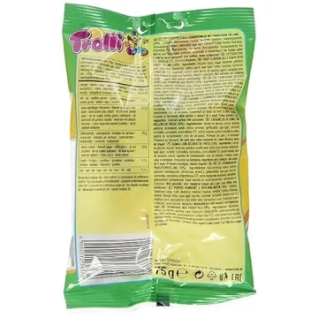 Trolli Original Fruity Glotzer 75g - Irresistibly Chewy Candy!