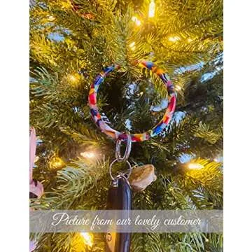 Stylish Heesch Bangle Key Ring Bracelet for Women