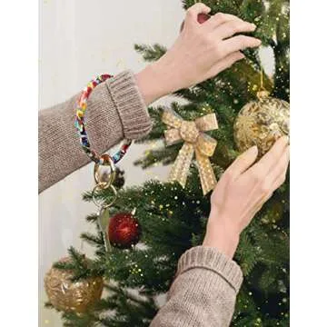 Stylish Heesch Bangle Key Ring Bracelet for Women