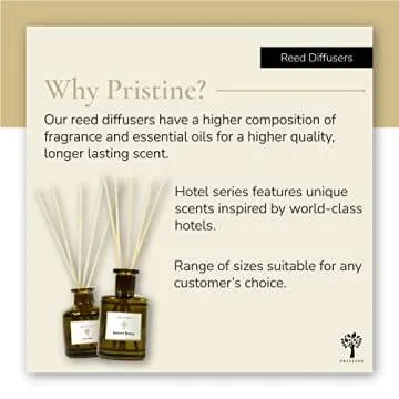 Buy PRISTINE White Freesia Reed Diffuser for Home
