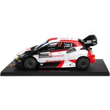 IXO 1/18 - Toyota GR Yaris - Rally Monte-Carlo 2023