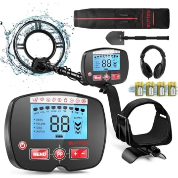 BUYTES Metal Detector for Adults - Treasure Hunting Essential