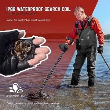 BUYTES Metal Detector for Adults - Treasure Hunting Essential