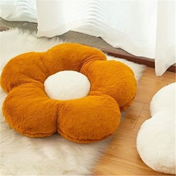 YILANLAN Cute Flower Cushion Plush Floor Pillow