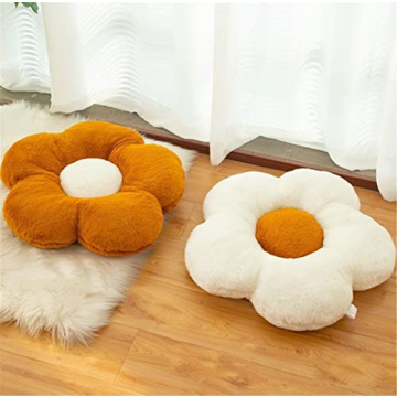 YILANLAN Cute Flower Cushion Plush Floor Pillow