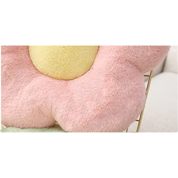 YILANLAN Cute Flower Cushion Plush Floor Pillow