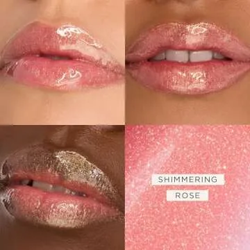 tarte maracuja juicy plumping lip oil - shimmering rose