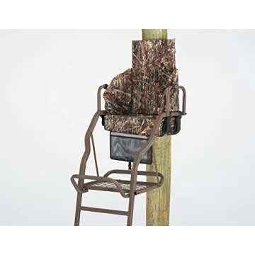 Supreme Slumper Replacement Tree Stand Seat with 4 Inch Thick Cushion for Extreme Hunting Comfort,Universal Fitting