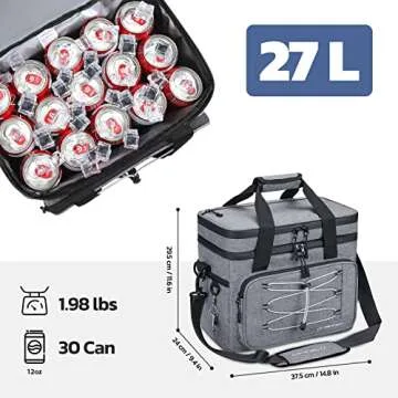 Maelstrom Cooler Bag - Leakproof Soft-Sided Cooler