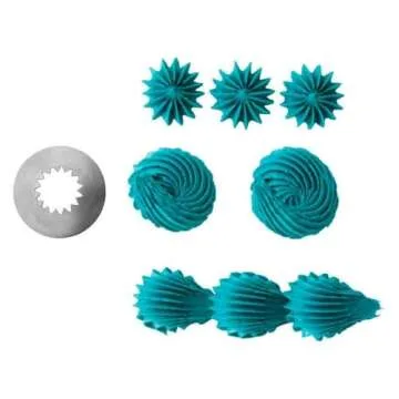 Wilton 6B Piping Tip for Perfect Cake Decoration