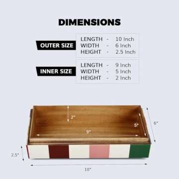 Handicrafts Home Handmade Medley Jester Collection Decorative Jewelry Box Organizer – Keepsakes, T...