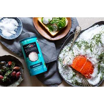 Tuscanini Coarse Mediterranean Sea Salt for Cooking and Bathing