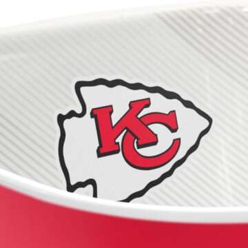YouTheFan NFL Kansas City Chiefs Large Party Bowl