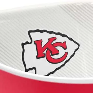 YouTheFan NFL Kansas City Chiefs Large Party Bowl