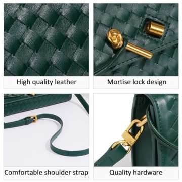 Elegant JYG Woven Handbag for Women - Versatile Fashion Accessory