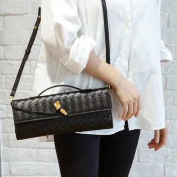 Elegant JYG Woven Handbag for Women - Versatile Fashion Accessory