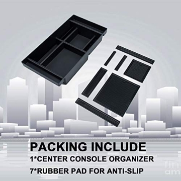 JKCOVER Center Console Organizer for Chevy Silverado & GMC Sierra