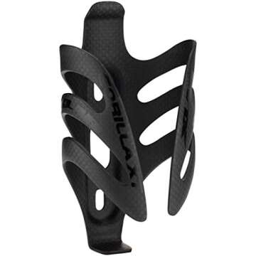 XLAB Gorilla XT Carbon Water Bottle Cage for Triathlon and Road Bikes 14 pounds of Grip Force – Ma...