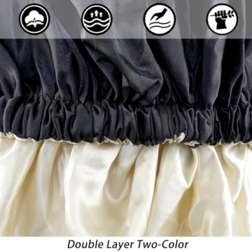 Satin Bonnet for Women's Natural Curly Hair - Sleep Cap