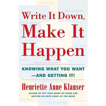 Write It Down, Make It Happen: Knowing What You Want And Getting It