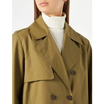 Stylish Loose Fit Noa Trench Coat by The Drop