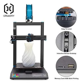Artillery Sidewinder X1 3D Printer V4 for Quiet Printing
