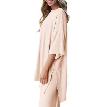 PRETTYGARDEN Women's Comfortable Knit Lounge Set