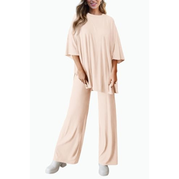 PRETTYGARDEN Women's Comfortable Knit Lounge Set