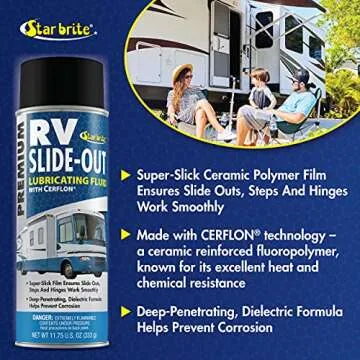Star brite 78212 Premium RV Slide-Out Lubricating Fluid - 12 oz.