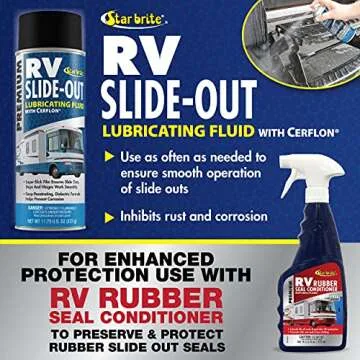 Star brite 78212 Premium RV Slide-Out Lubricating Fluid - 12 oz.